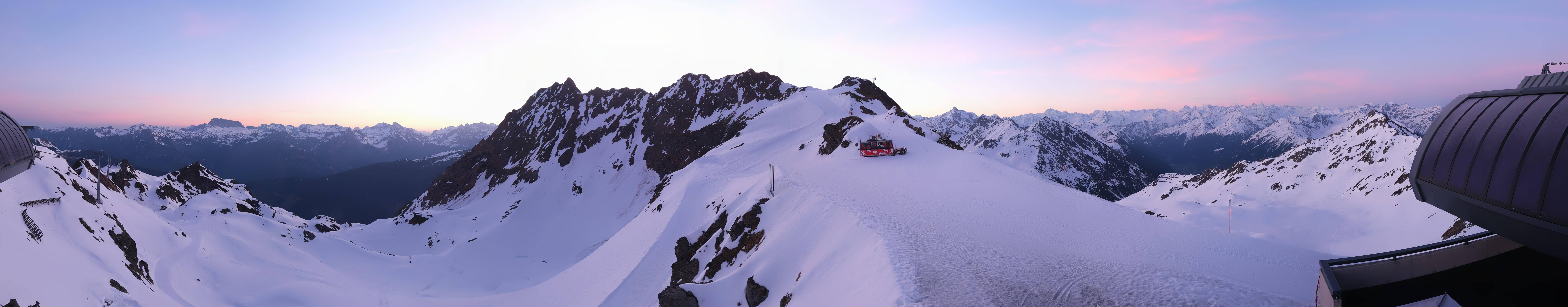 Archiv Foto Webcam Panorama Bahn - Silvretta Montafon
