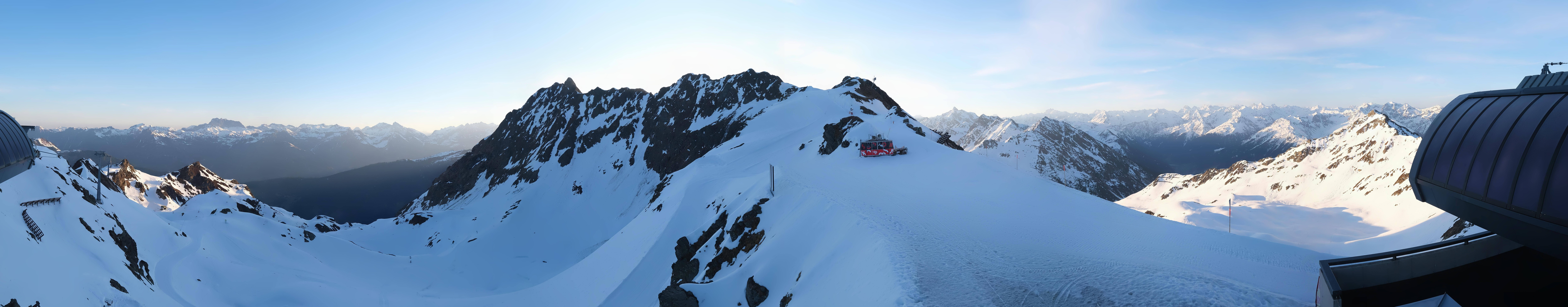 Archiv Foto Webcam Panorama Bahn - Silvretta Montafon