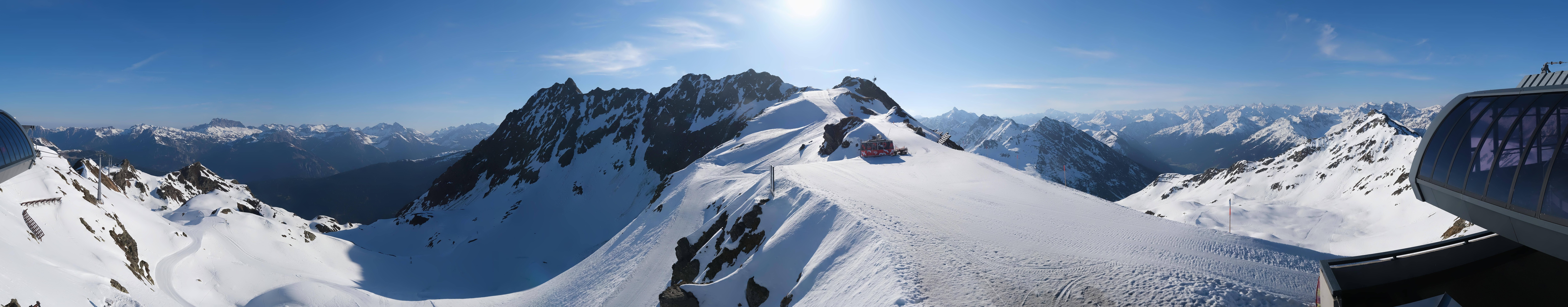 Archiv Foto Webcam Panorama Bahn - Silvretta Montafon