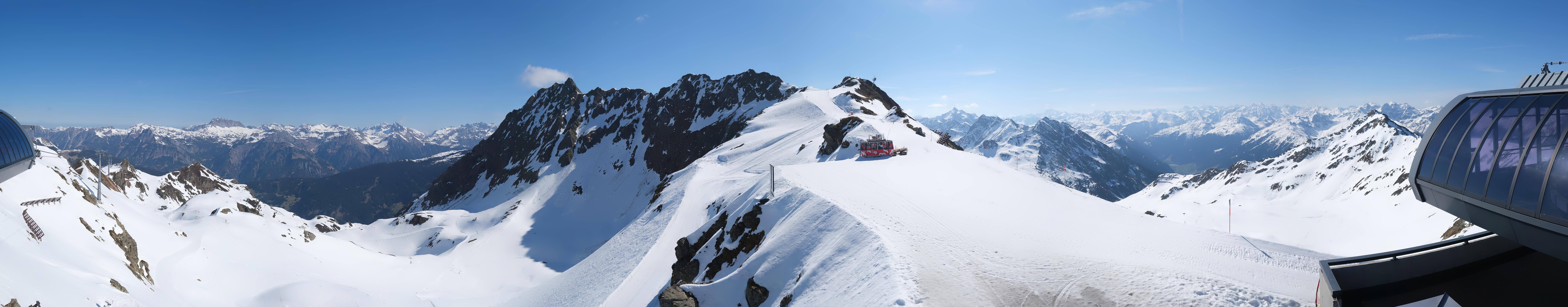 Archiv Foto Webcam Panorama Bahn - Silvretta Montafon