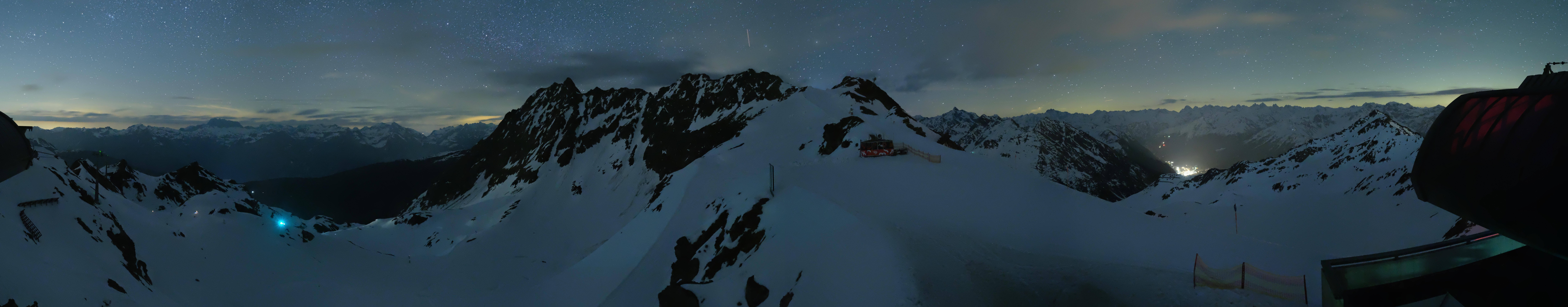 Archiv Foto Webcam Panorama Bahn - Silvretta Montafon