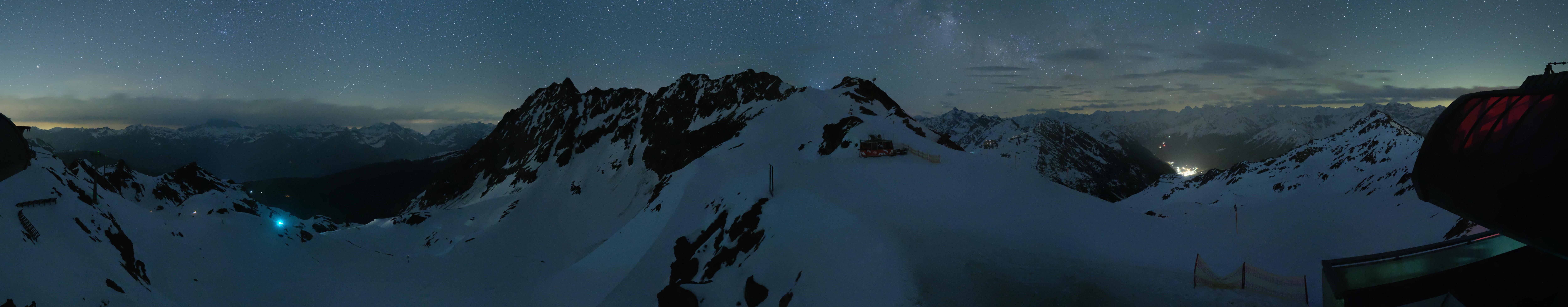 Archiv Foto Webcam Panorama Bahn - Silvretta Montafon