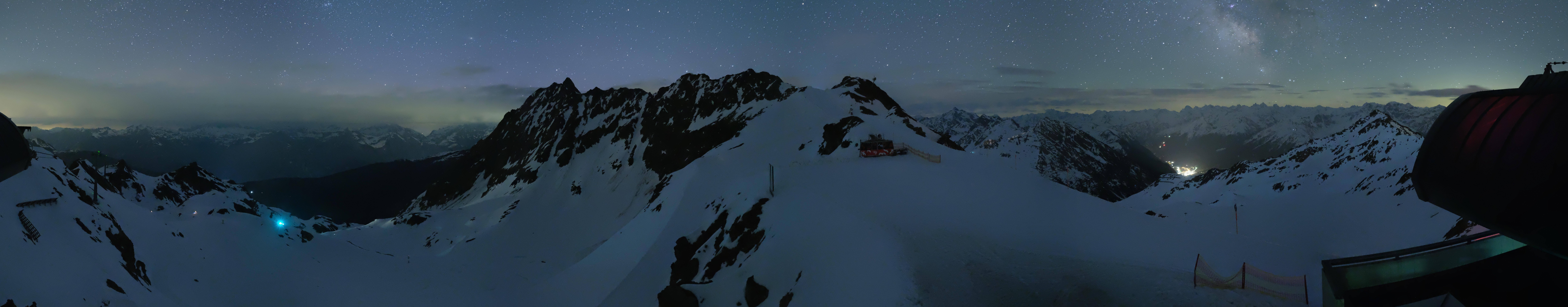 Archiv Foto Webcam Panorama Bahn - Silvretta Montafon