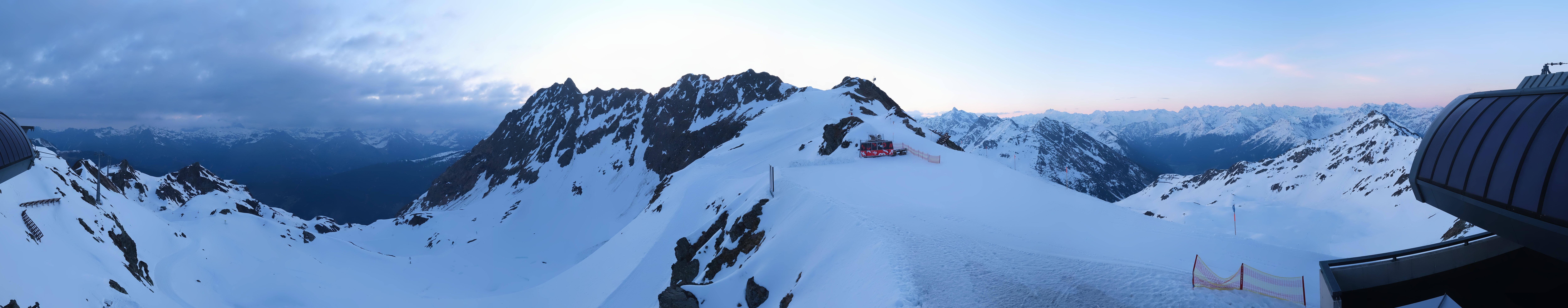 Archiv Foto Webcam Panorama Bahn - Silvretta Montafon