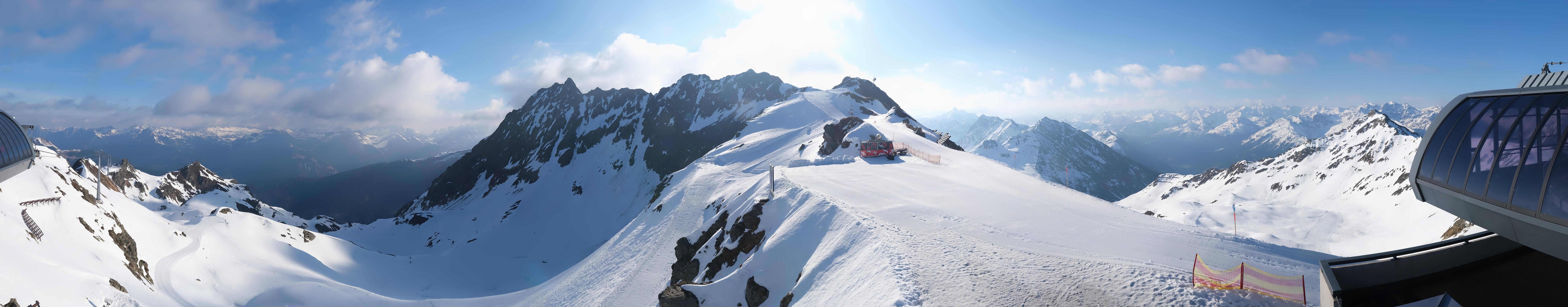 Archiv Foto Webcam Panorama Bahn - Silvretta Montafon
