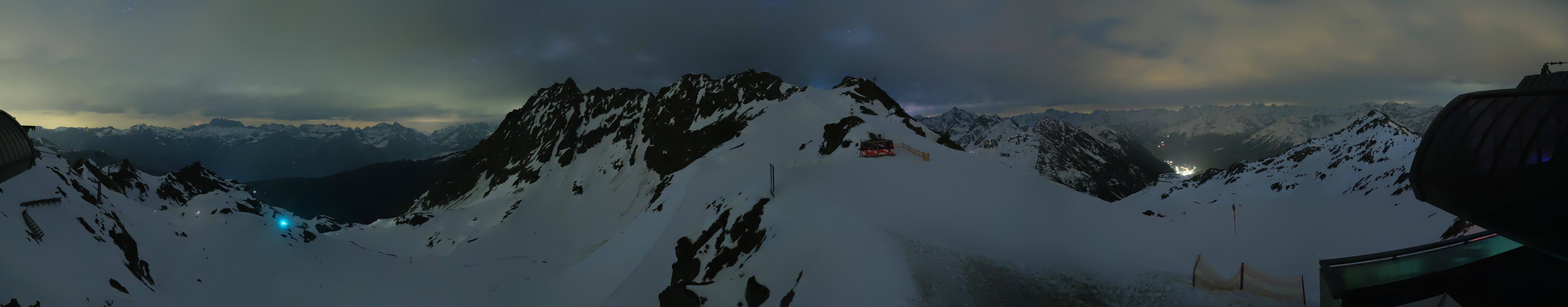Archiv Foto Webcam Panorama Bahn - Silvretta Montafon