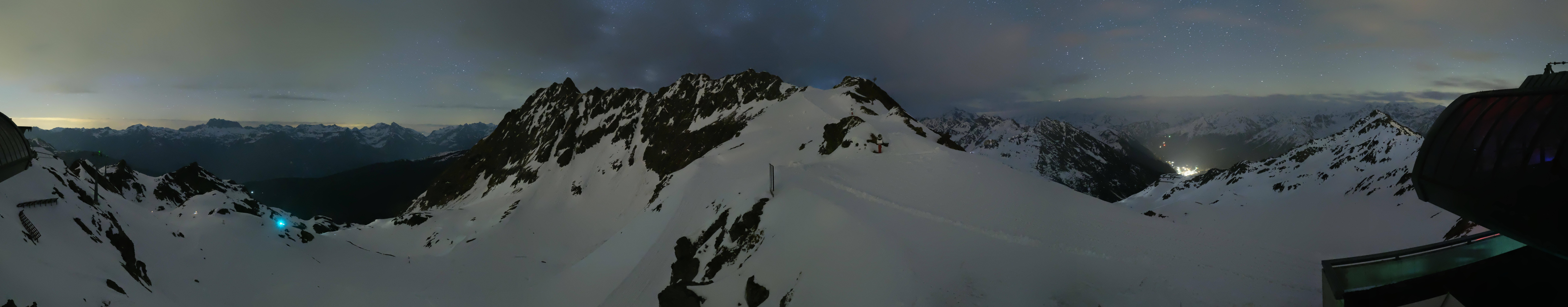 Archiv Foto Webcam Panorama Bahn - Silvretta Montafon