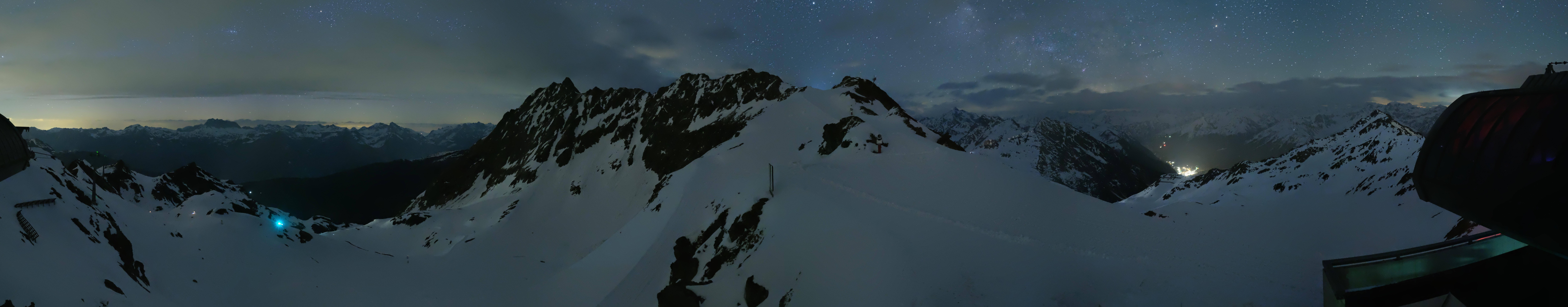 Archiv Foto Webcam Panorama Bahn - Silvretta Montafon