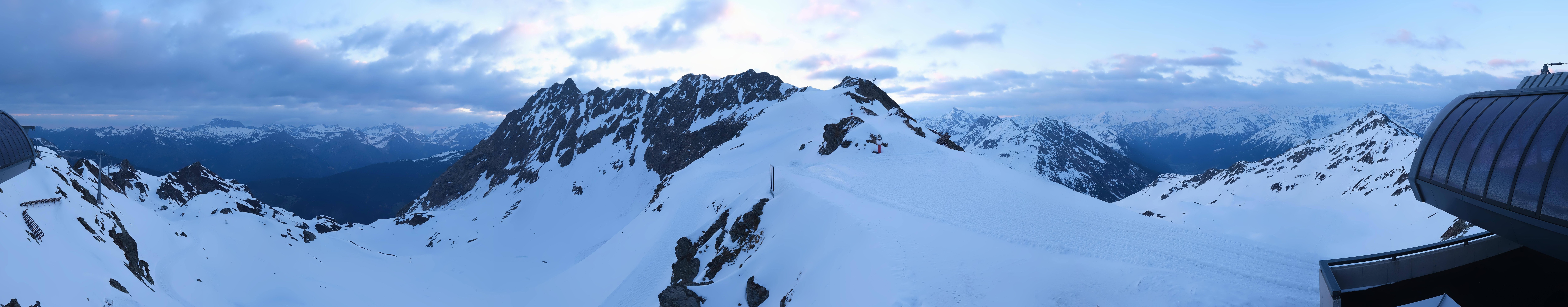 Archiv Foto Webcam Panorama Bahn - Silvretta Montafon