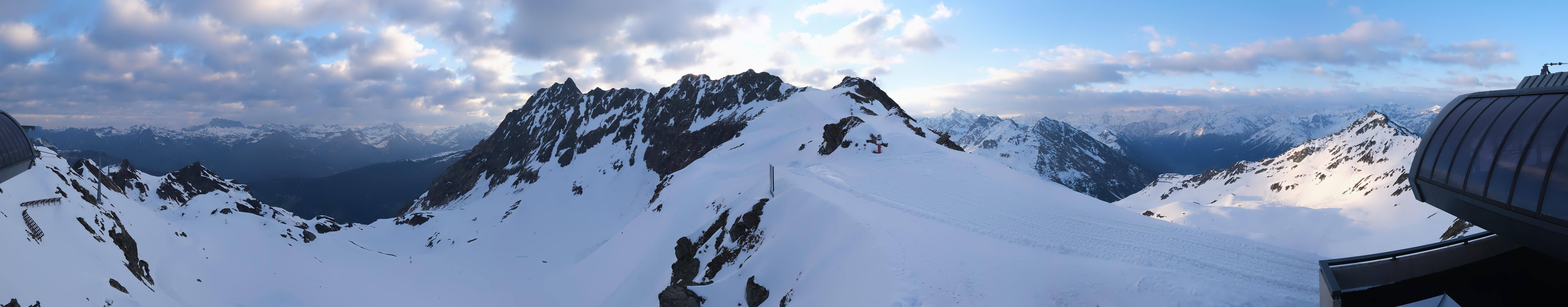 Archiv Foto Webcam Panorama Bahn - Silvretta Montafon