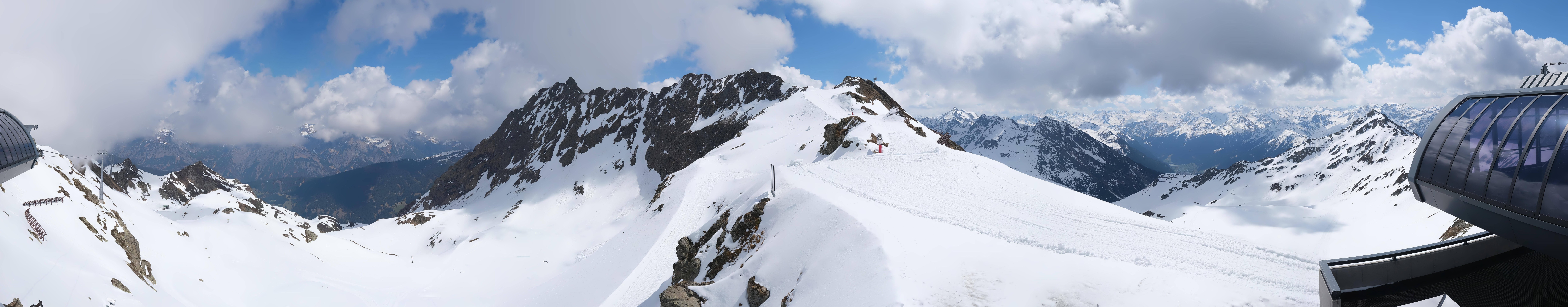 Archiv Foto Webcam Panorama Bahn - Silvretta Montafon