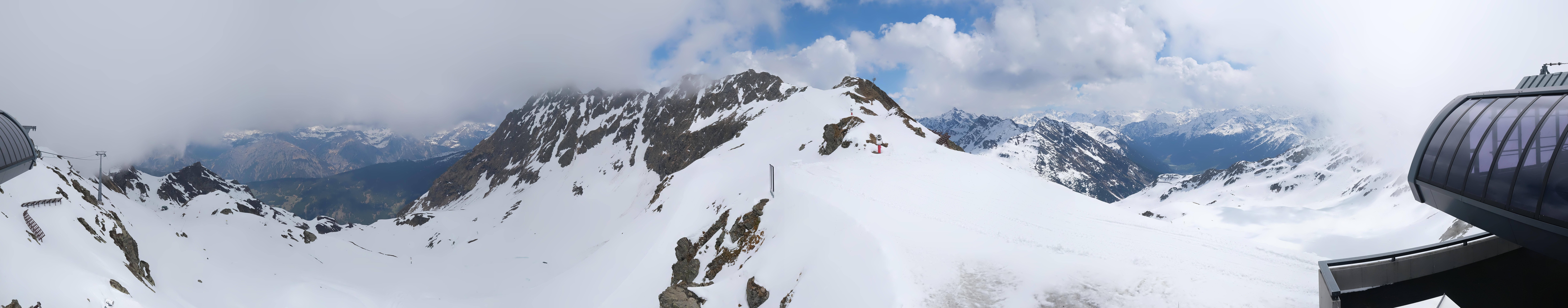 Archiv Foto Webcam Panorama Bahn - Silvretta Montafon