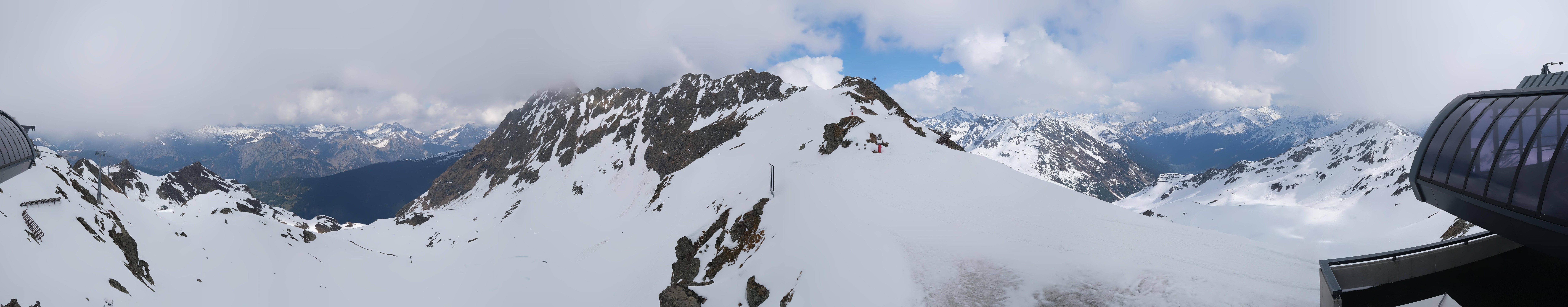 Archiv Foto Webcam Panorama Bahn - Silvretta Montafon