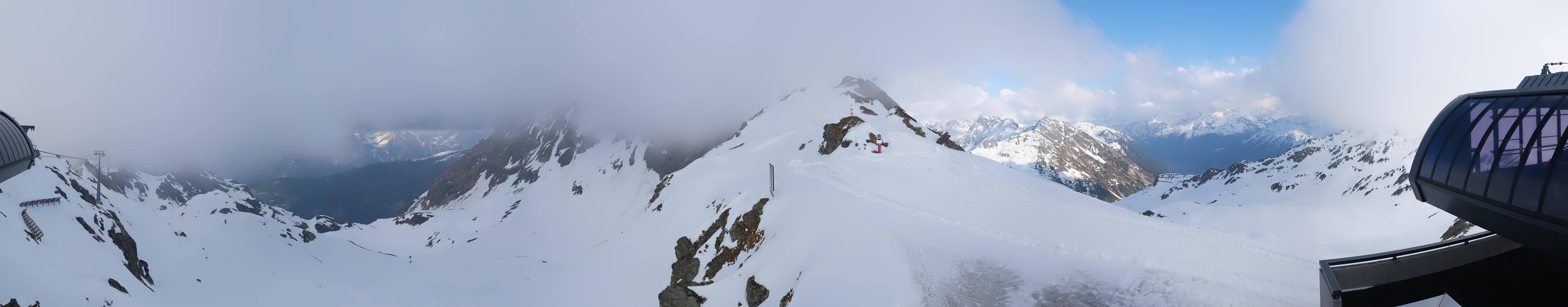Archiv Foto Webcam Panorama Bahn - Silvretta Montafon