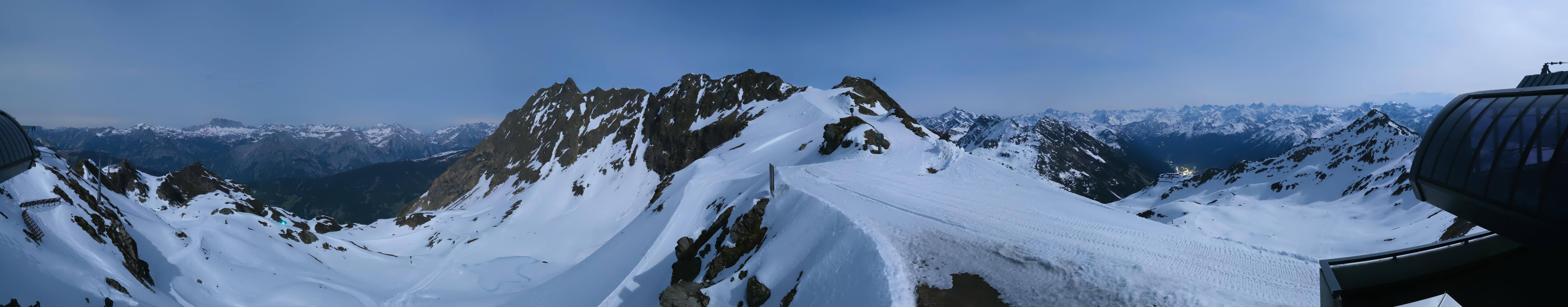 Archiv Foto Webcam Panorama Bahn - Silvretta Montafon
