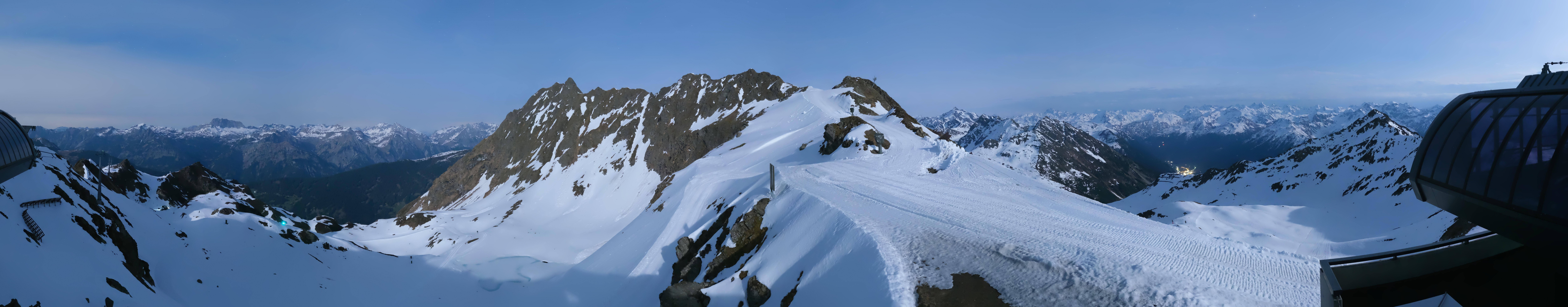 Archiv Foto Webcam Panorama Bahn - Silvretta Montafon