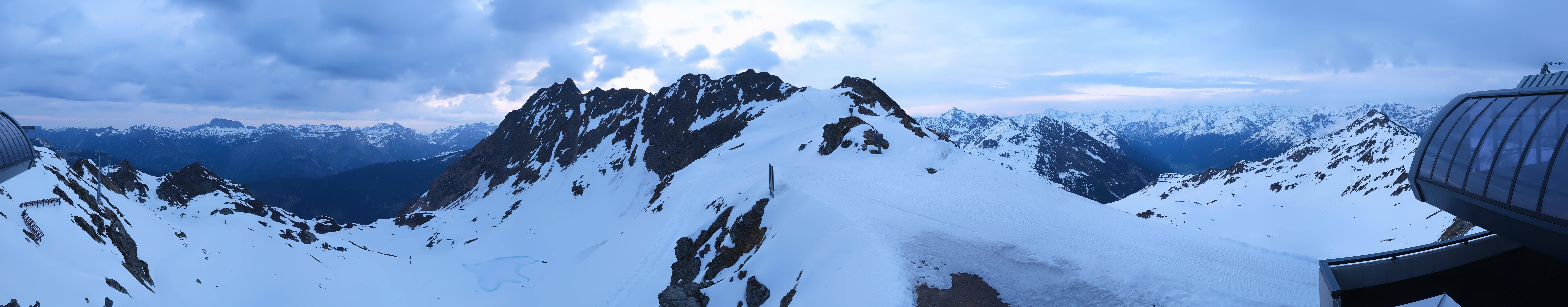 Archiv Foto Webcam Panorama Bahn - Silvretta Montafon
