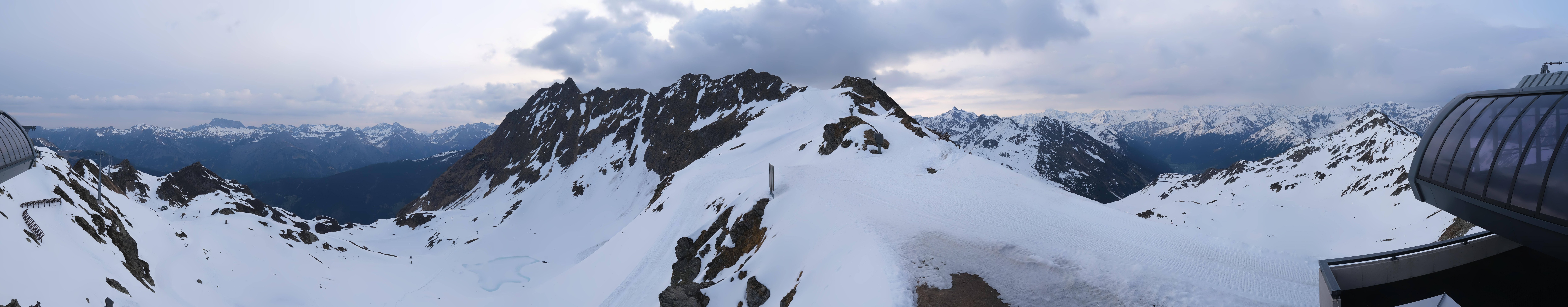 Archiv Foto Webcam Panorama Bahn - Silvretta Montafon