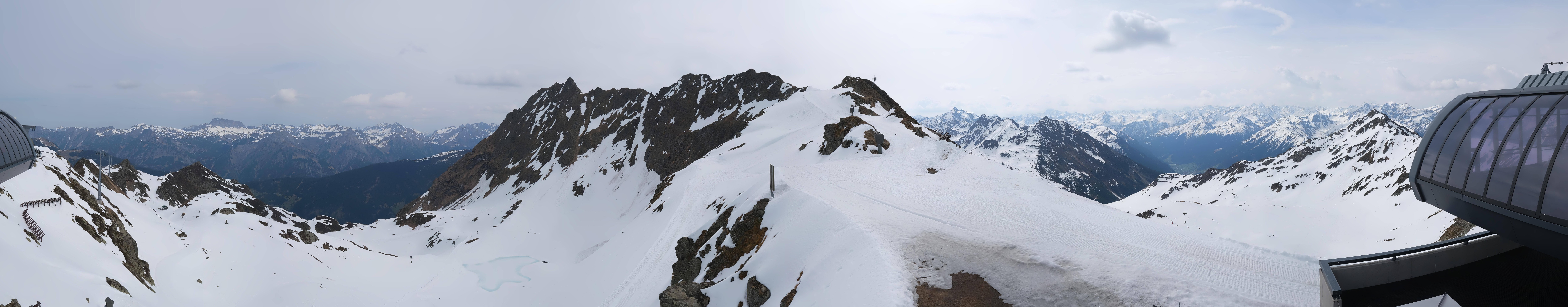 Archiv Foto Webcam Panorama Bahn - Silvretta Montafon