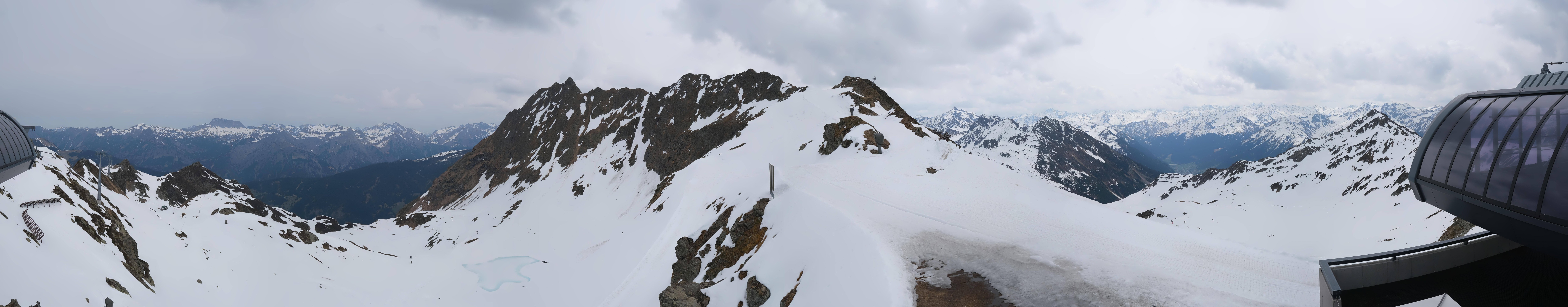Archiv Foto Webcam Panorama Bahn - Silvretta Montafon