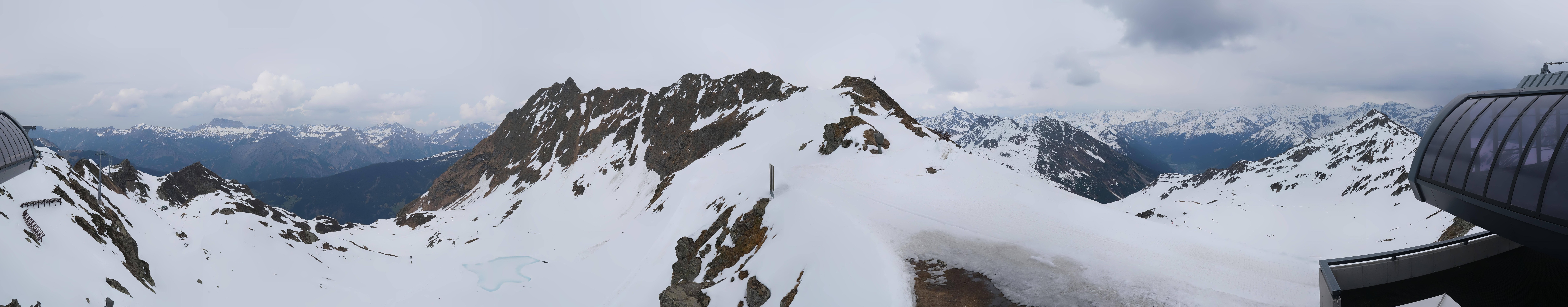 Archiv Foto Webcam Panorama Bahn - Silvretta Montafon