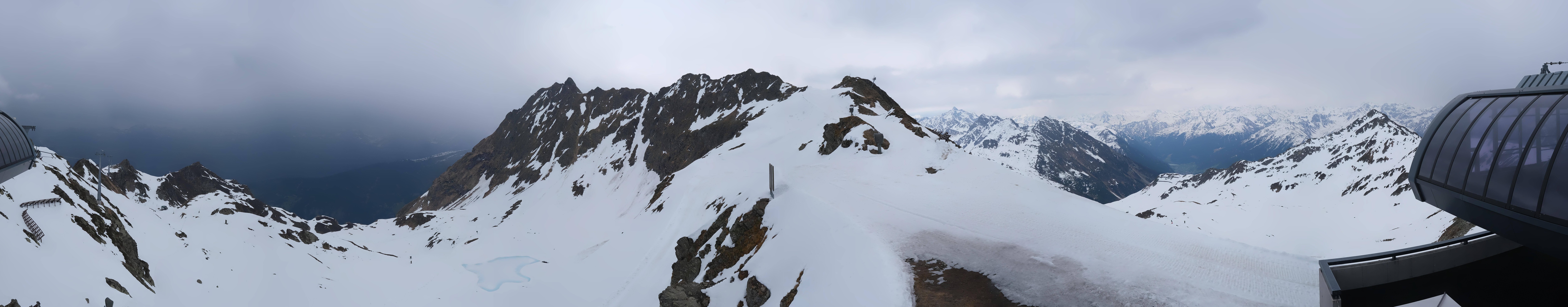 Archiv Foto Webcam Panorama Bahn - Silvretta Montafon