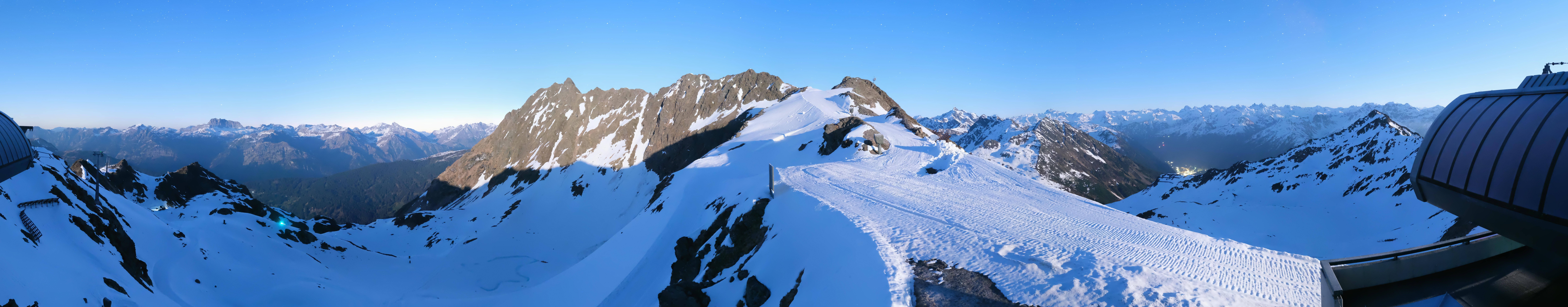Archiv Foto Webcam Panorama Bahn - Silvretta Montafon