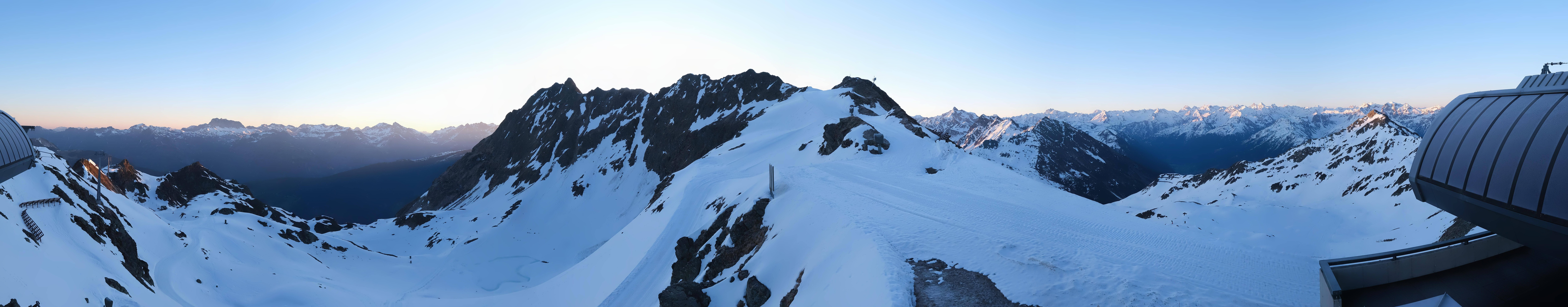 Archiv Foto Webcam Panorama Bahn - Silvretta Montafon