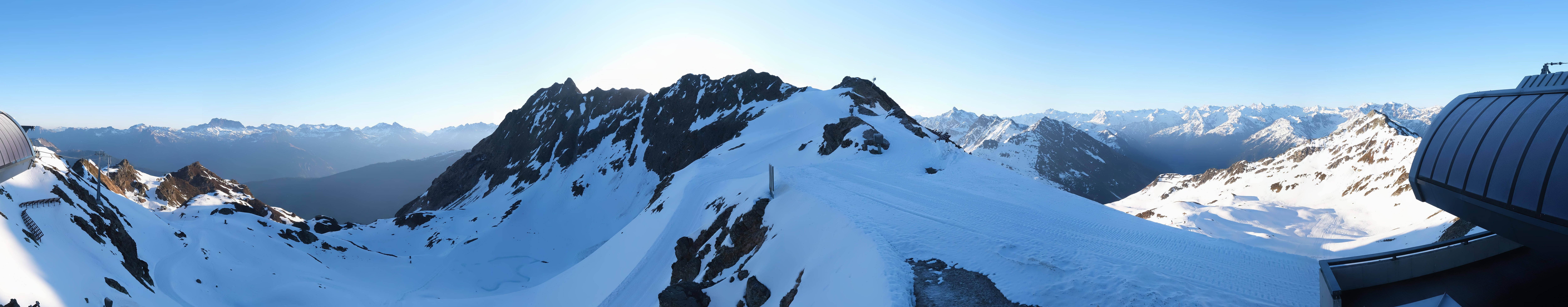 Archiv Foto Webcam Panorama Bahn - Silvretta Montafon