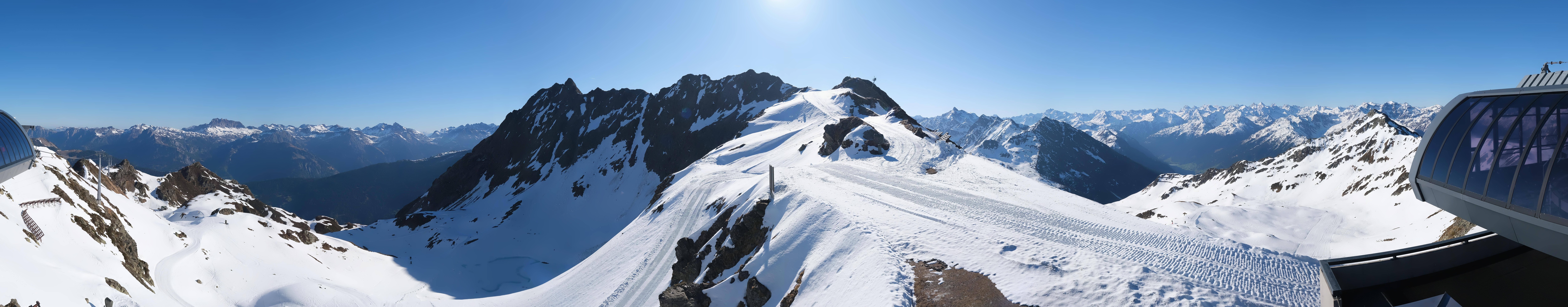 Archiv Foto Webcam Panorama Bahn - Silvretta Montafon