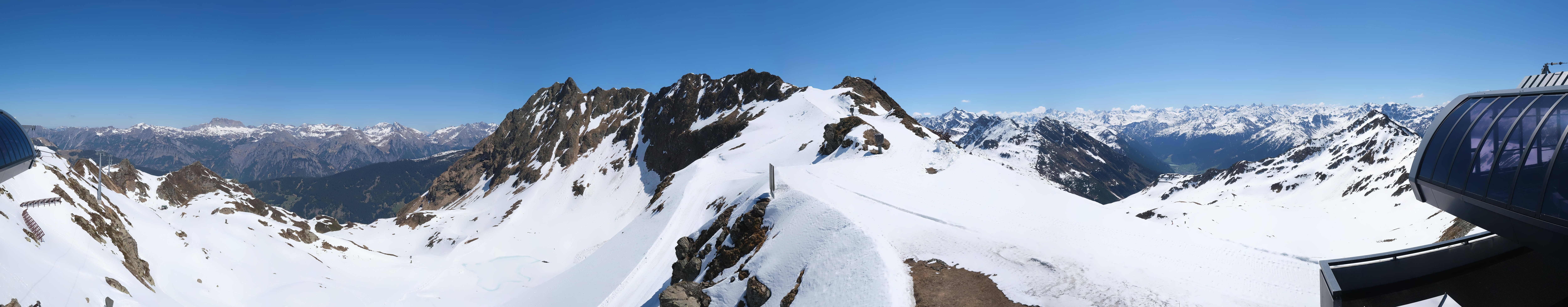 Archiv Foto Webcam Panorama Bahn - Silvretta Montafon