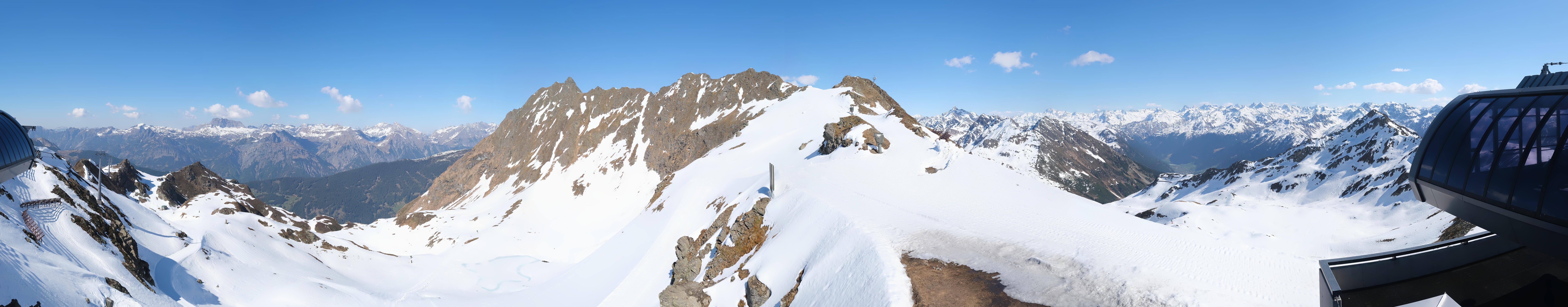 Archiv Foto Webcam Panorama Bahn - Silvretta Montafon