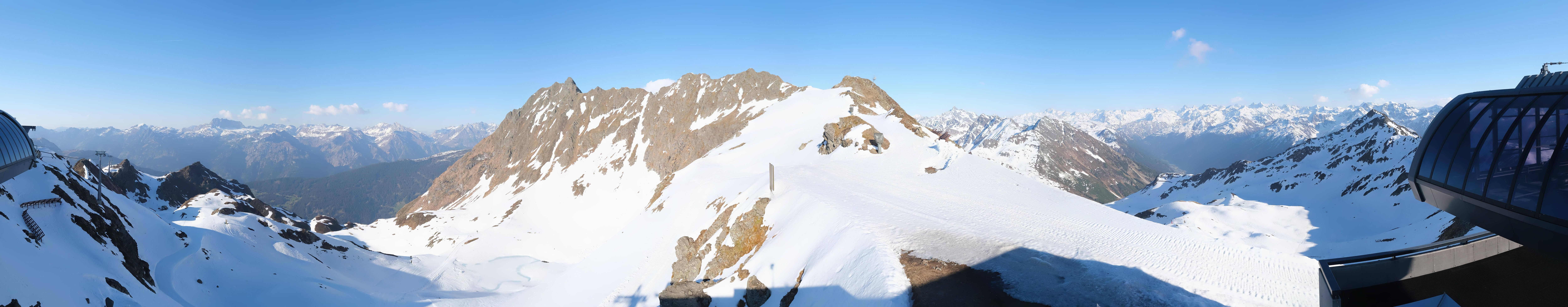 Archiv Foto Webcam Panorama Bahn - Silvretta Montafon