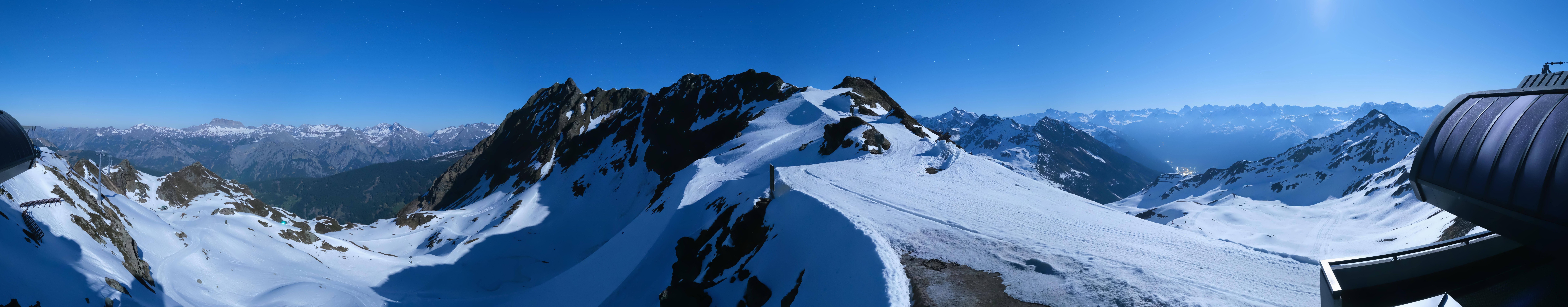 Archiv Foto Webcam Panorama Bahn - Silvretta Montafon