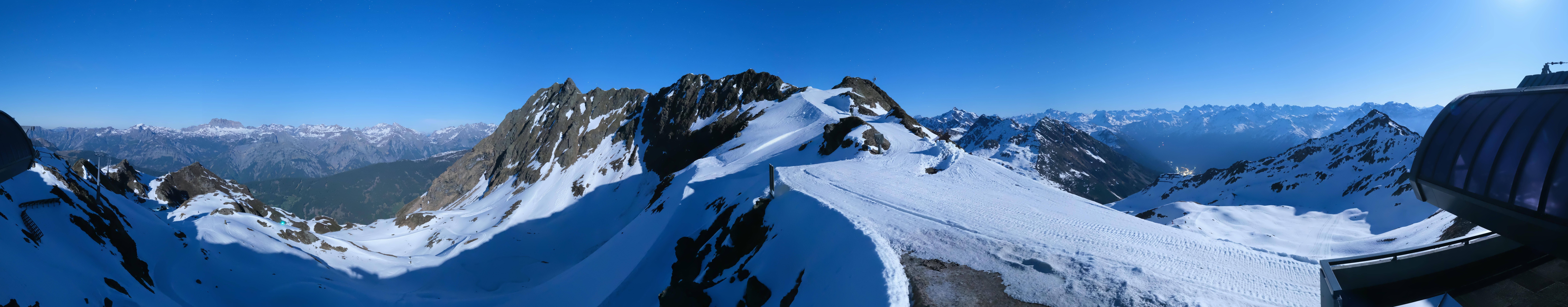 Archiv Foto Webcam Panorama Bahn - Silvretta Montafon