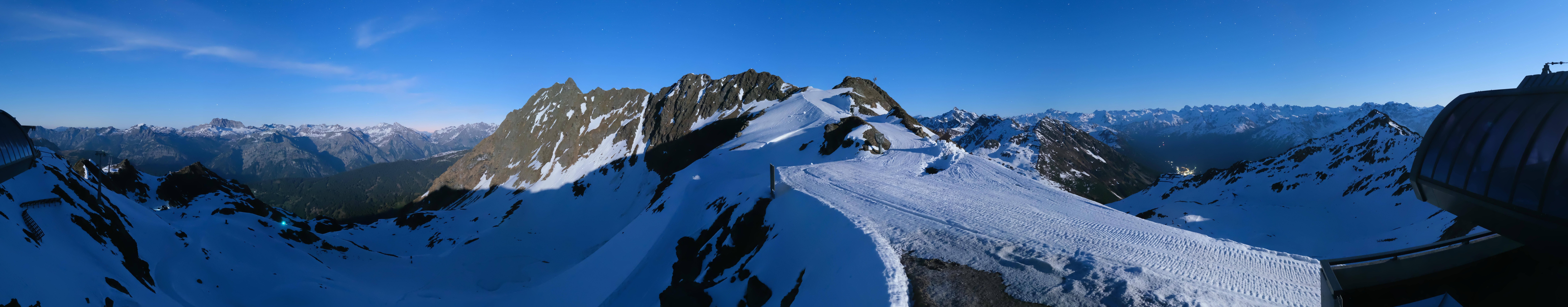 Archiv Foto Webcam Panorama Bahn - Silvretta Montafon