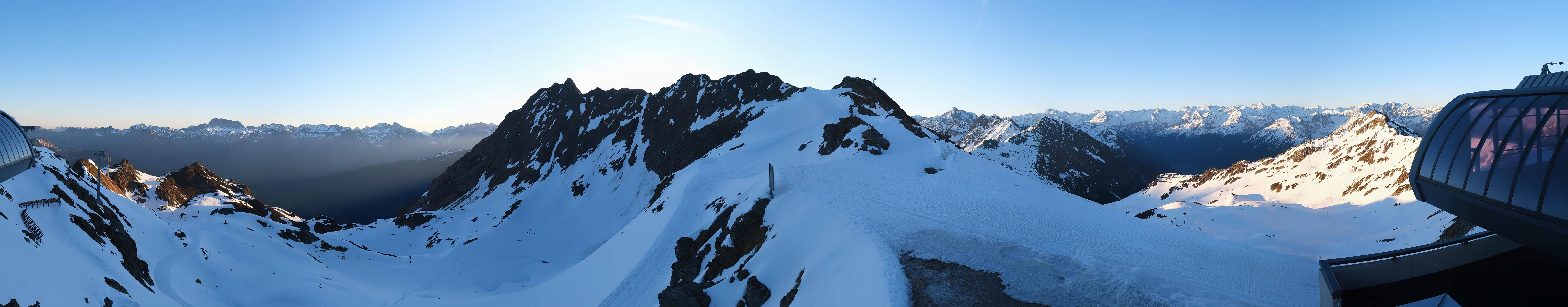 Archiv Foto Webcam Panorama Bahn - Silvretta Montafon
