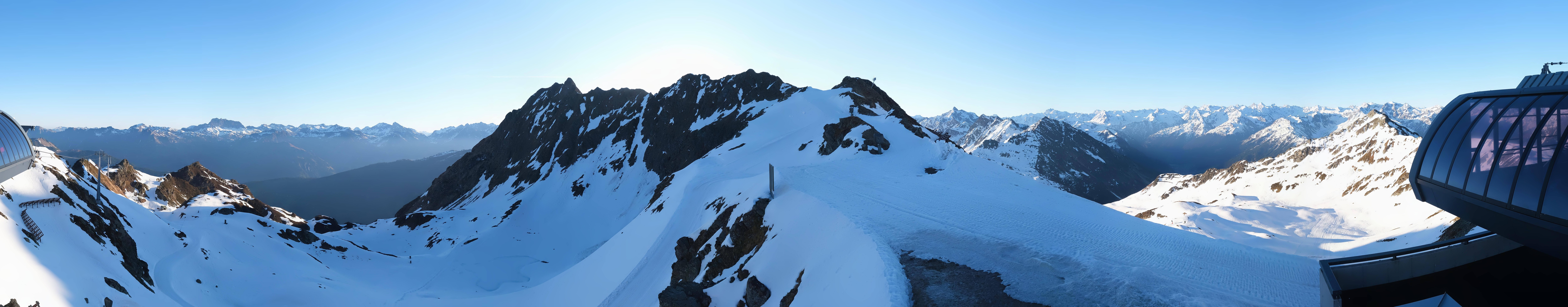 Archiv Foto Webcam Panorama Bahn - Silvretta Montafon