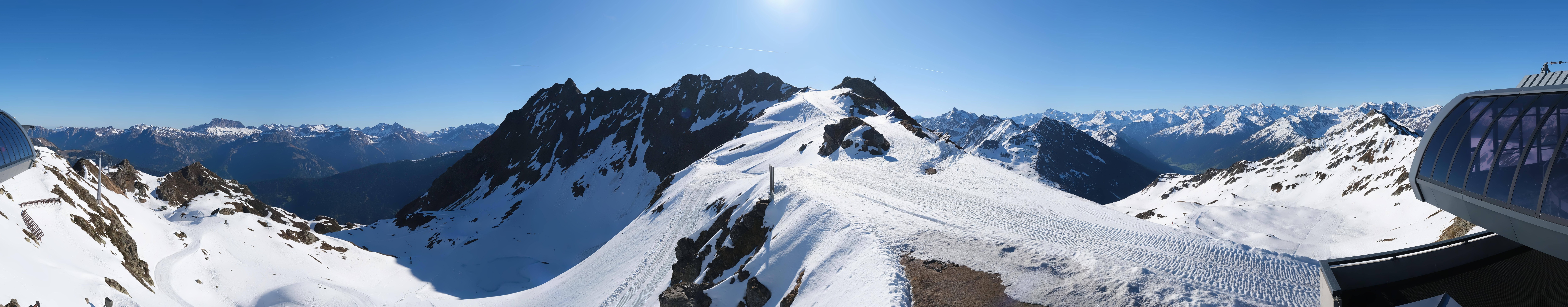 Archiv Foto Webcam Panorama Bahn - Silvretta Montafon