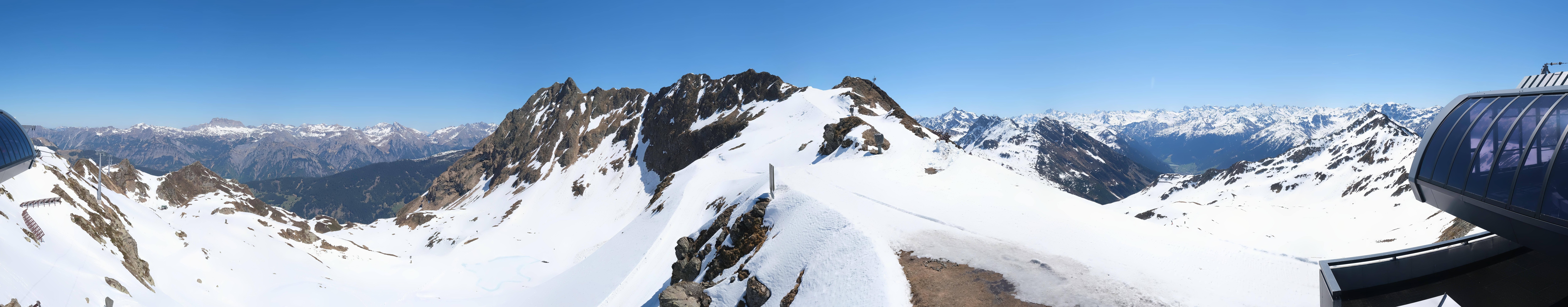 Archiv Foto Webcam Panorama Bahn - Silvretta Montafon
