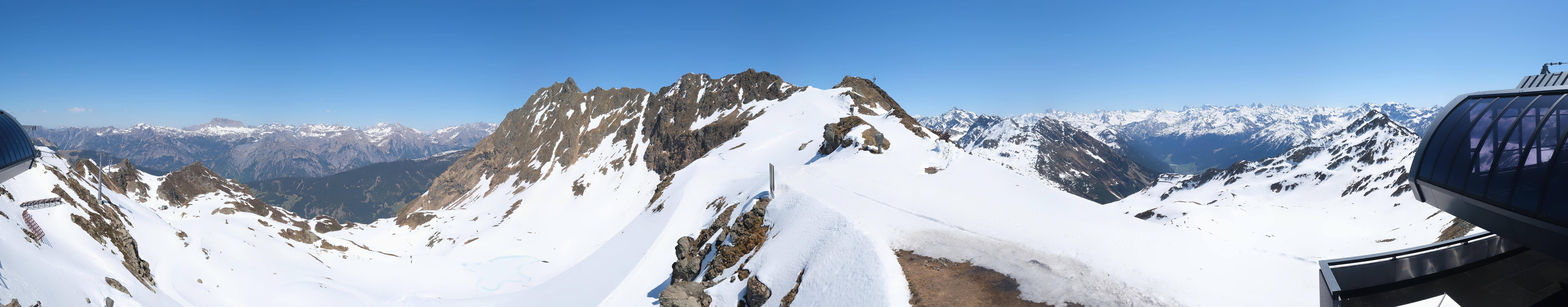 Archiv Foto Webcam Panorama Bahn - Silvretta Montafon