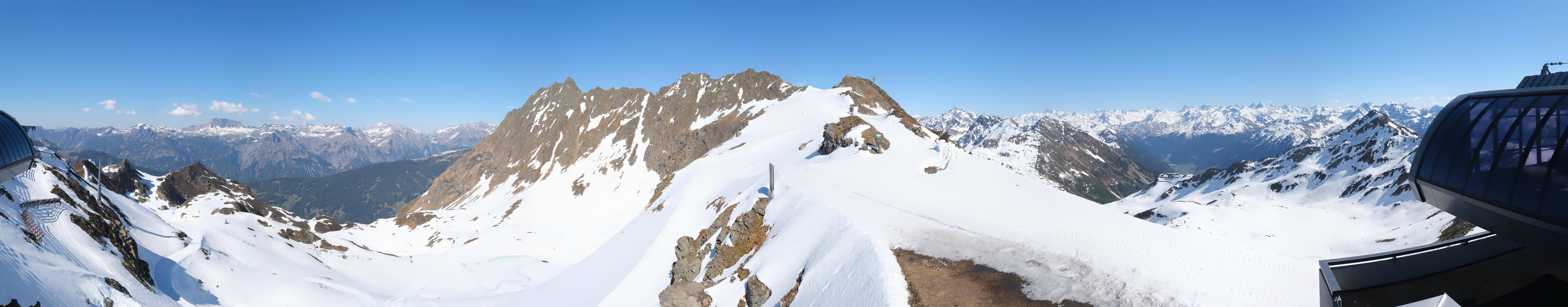Archiv Foto Webcam Panorama Bahn - Silvretta Montafon