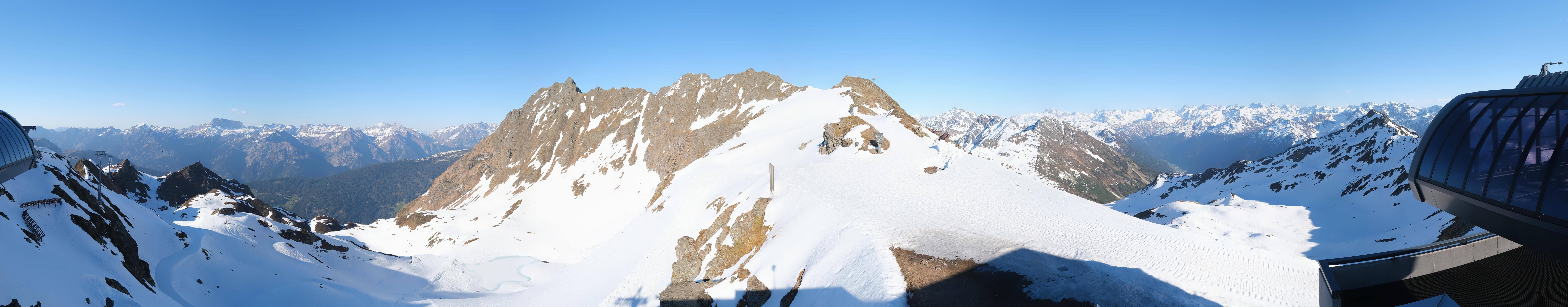 Archiv Foto Webcam Panorama Bahn - Silvretta Montafon