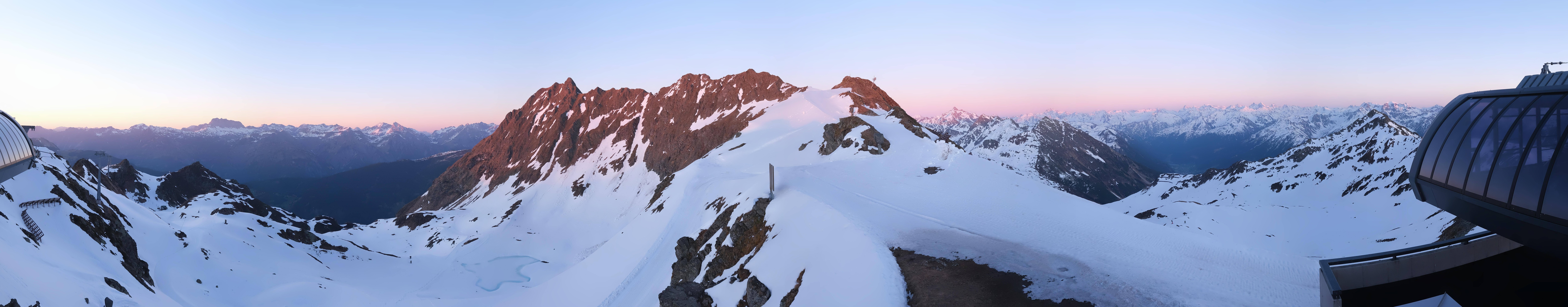 Archiv Foto Webcam Panorama Bahn - Silvretta Montafon