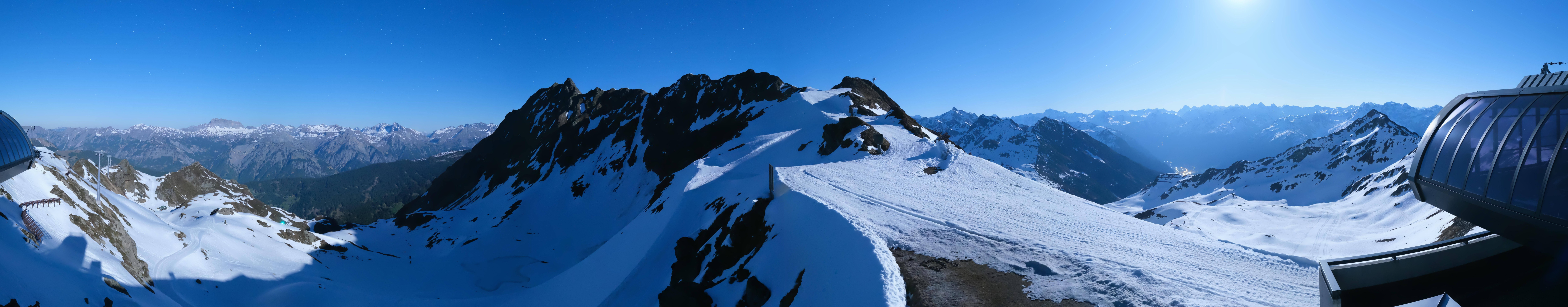 Archiv Foto Webcam Panorama Bahn - Silvretta Montafon