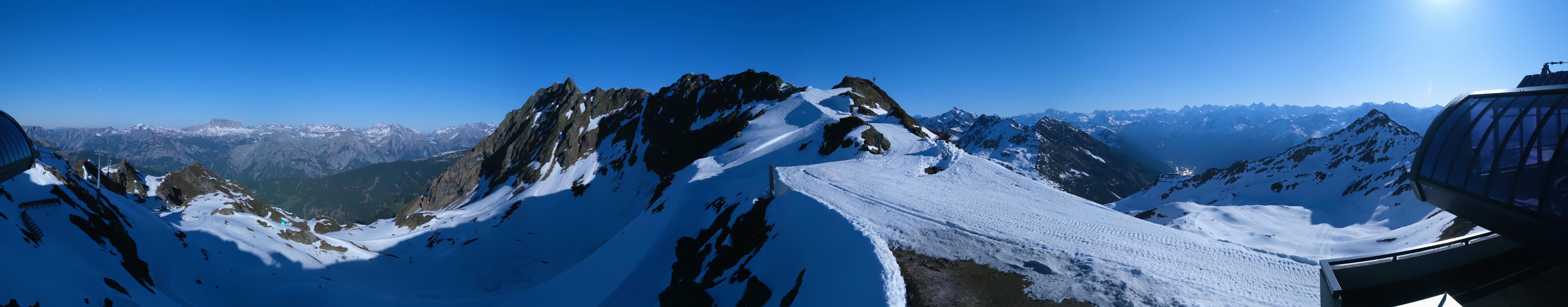 Archiv Foto Webcam Panorama Bahn - Silvretta Montafon