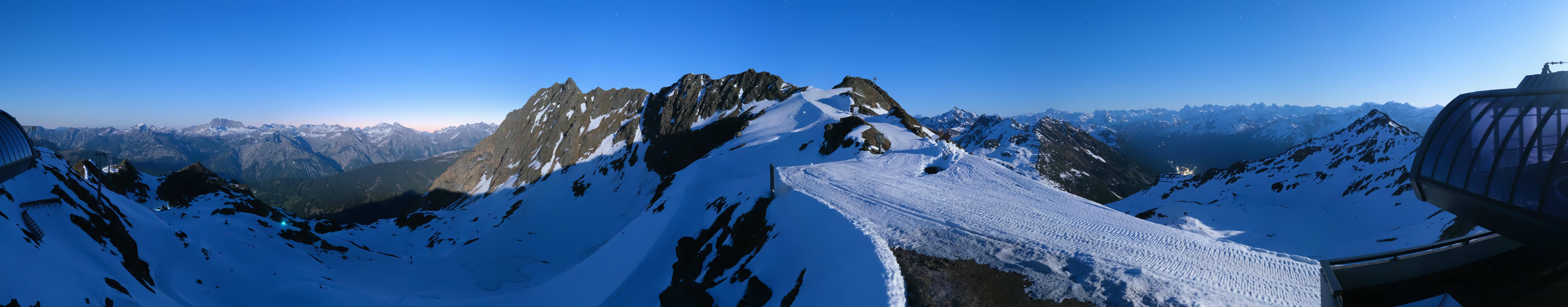 Archiv Foto Webcam Panorama Bahn - Silvretta Montafon
