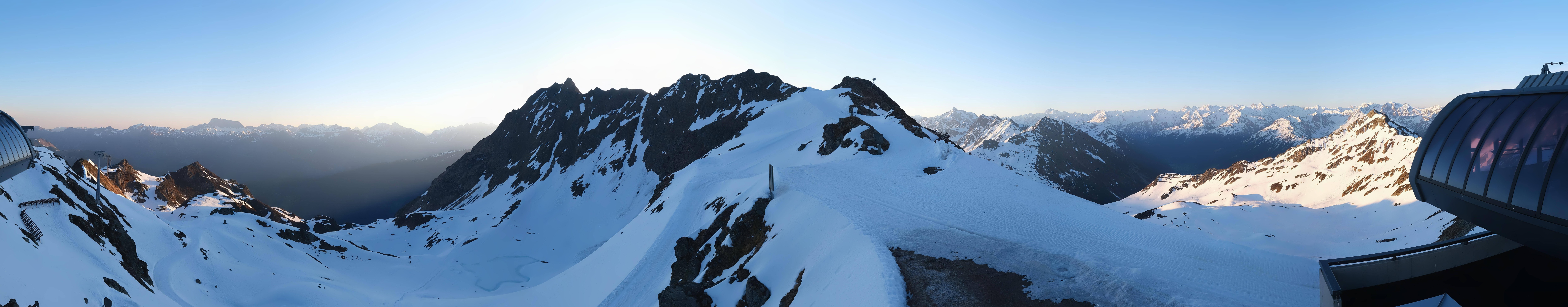 Archiv Foto Webcam Panorama Bahn - Silvretta Montafon