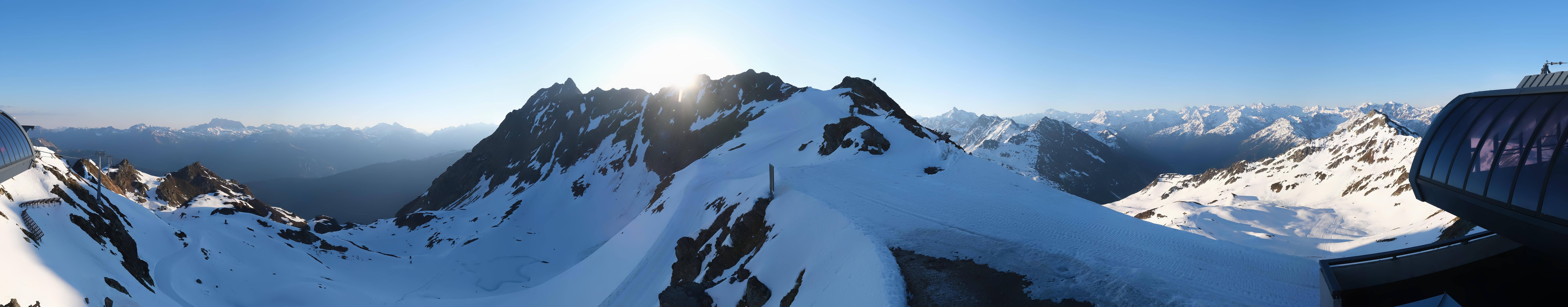 Archiv Foto Webcam Panorama Bahn - Silvretta Montafon