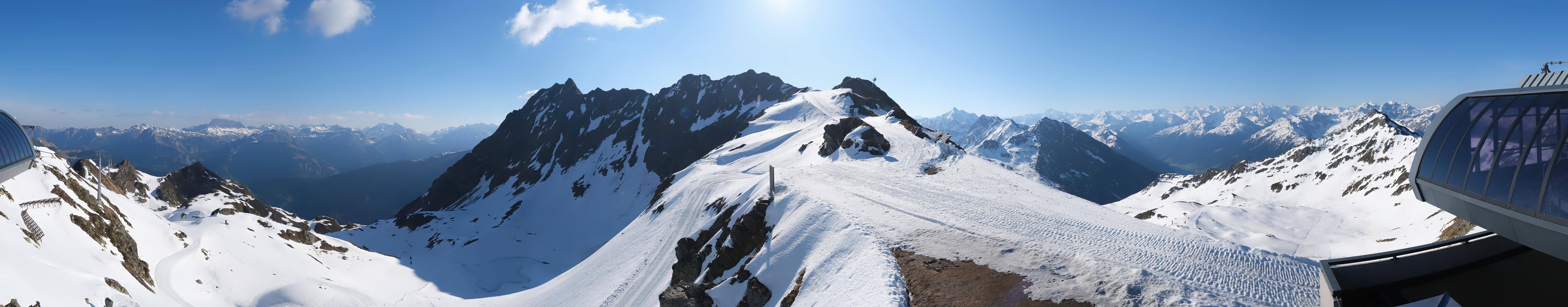 Archiv Foto Webcam Panorama Bahn - Silvretta Montafon